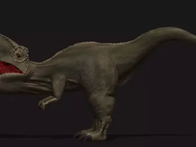 Dinosaur 3D model high poly Free 3D model