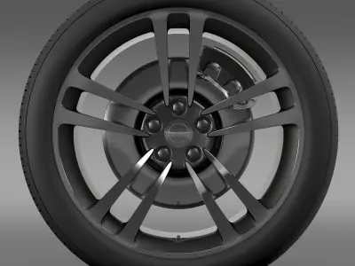 Chrysler 300 SRT8 Core wheel 3D model