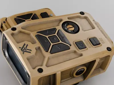 Rangefinder Vortex Impact 4000 Rail Low-poly 3D model