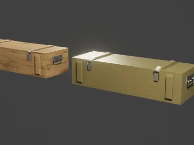 ammo box Free 3D model