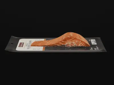 Smoked Salmon 2 3D model