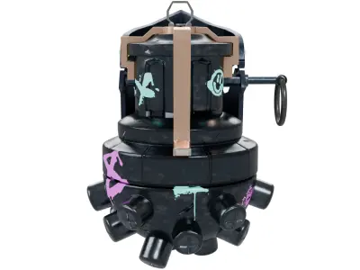 Jinx Grenade 3D model