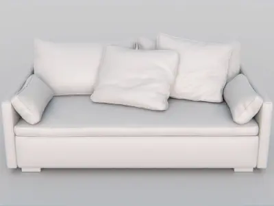 Decent Modular Sofa  Free 3D model