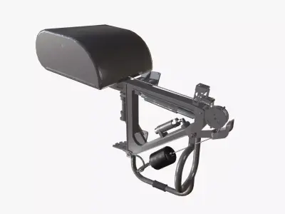 Winch LPG-150M Low-poly 3D model