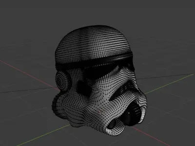 StormTrooper Helmet Free 3D model
