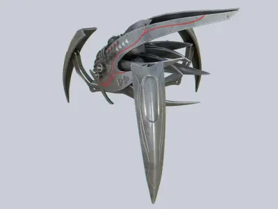Evil mech Low-poly 3D model buy