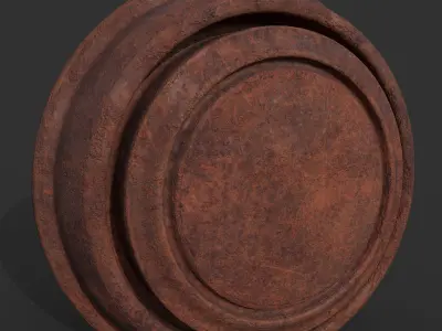 rust smart material 2 in one 3D model