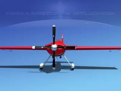 Extra Flugzeugbau EA300S V08 3D model