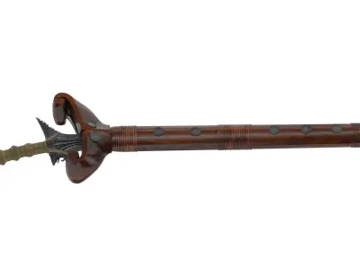 Kalis Sword Low-poly 3D model