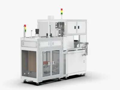 Automatic Double Side Screw Locking Machine 3D model