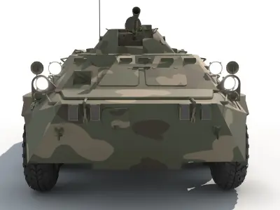 BTR 80 3D model