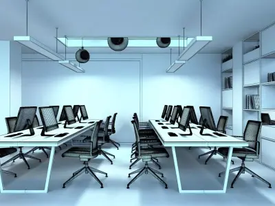 Pet Company Office 3D model