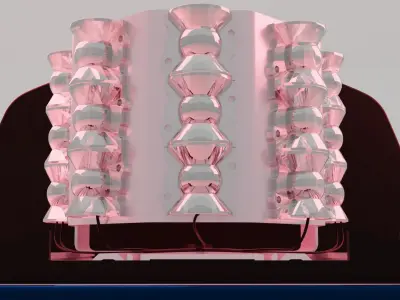 Pintsch Bamag Topas Lightbar 3D model