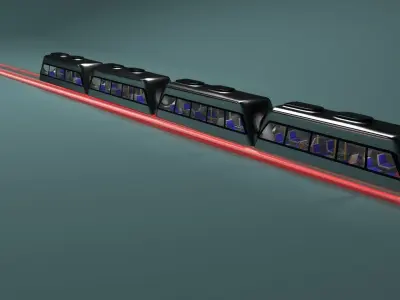 new generation low-column metro 3D model