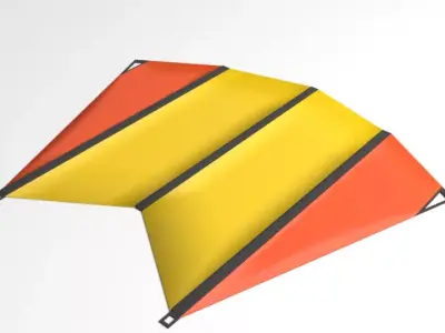 Swallow Kite 3D model