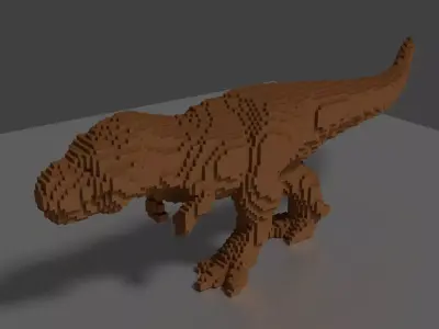 Lego Trex 3D model
