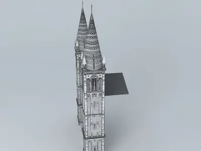 Church london cathedral 3D model