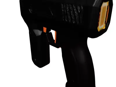Futuristic Stun Gun 3D Model 3D model purchase