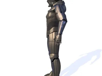 spaceman sci-fi soldier - sci-fi soldier 3D model