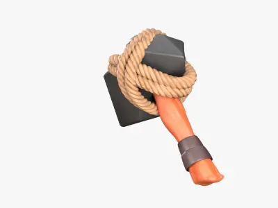 Hammer 3D Illustration 3D model buy