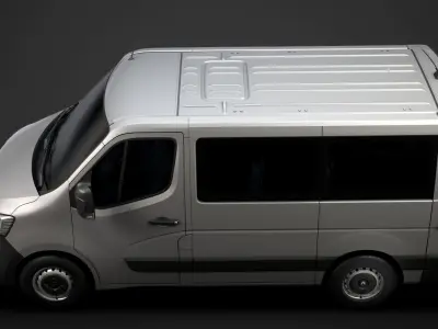 Renault Master L1H1 WindowVan 2020 3D model