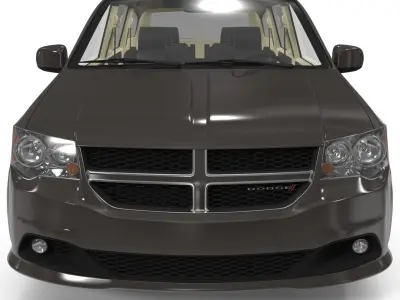 Dodge Grand Caravan 2014 3D model