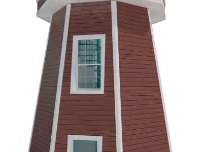 House-017-Lighthouse 3D model