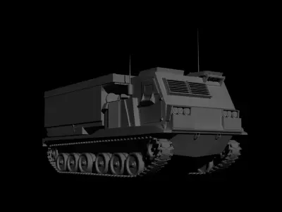 M270 MLRS 3D model