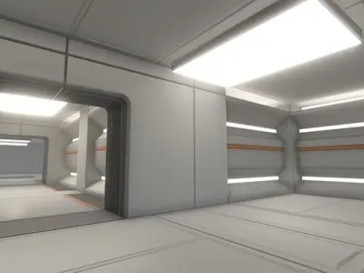 3D Scifi Kit Starter Kit Free low-poly 3D model