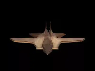 F 22 Aircraft 3D Display Model 3D print model