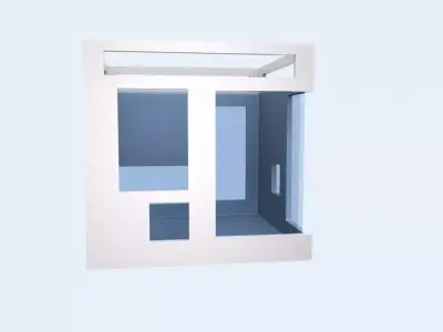 Fancy Aquarium Low-poly 3D model