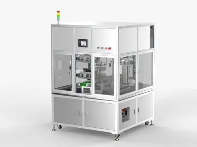 8 Axis Double Sided Spot Welding Machine 3D model