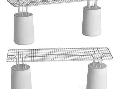 Mesh Stool 3D model