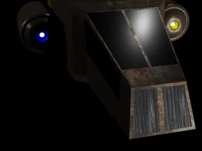 space shuttle Low-poly 3D model