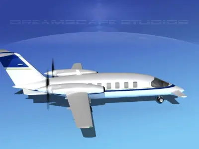 Piaggio Avanti P180 V14 3D model