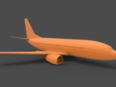 Boeing 737 3D print model