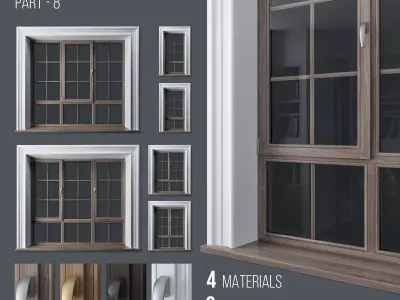 Window Collection Part 8 3D model