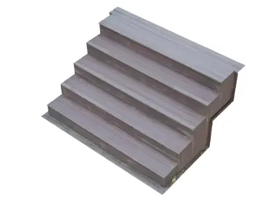 Wooden Staircase 3D model