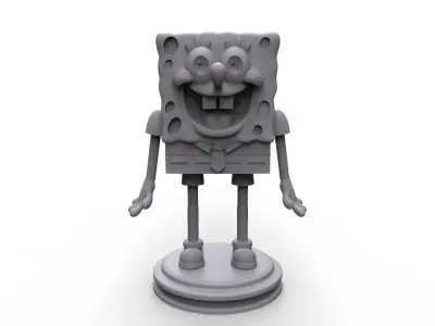 Spongebob squarepants standstill version Free 3D print model
