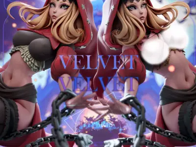 Velvet from Odin Sphere Commercial Package 3D print model