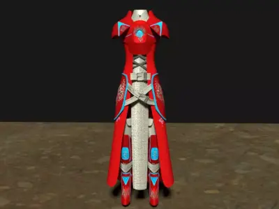 TITAN AMOUR Free low-poly 3D model