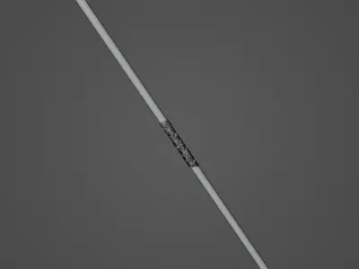 Sensei Yangs fighting stick Low-Poly Game Ready Free low-poly 3D model