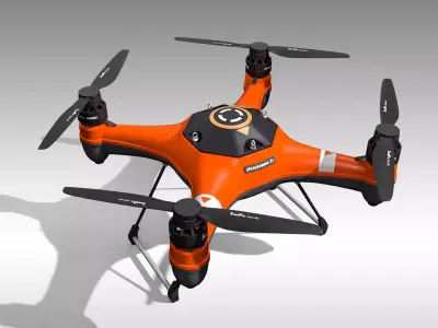 SplashDrone 3 Plus Base Platform 3D model