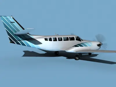 Cessna F406 Caravan II V10 3D model