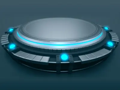 STAND BASE 03 3D model