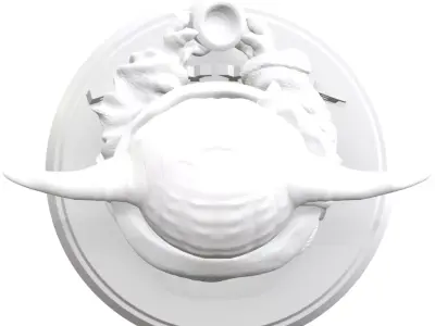 BABY YODA GROGU 3D print model