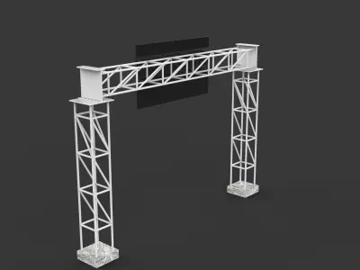 Billboard 3D Model 3D model