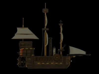 Flying Boat 3D model