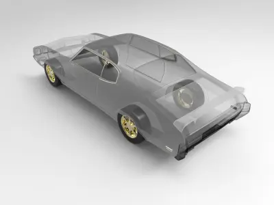 Buick gsx 455 Free 3D model