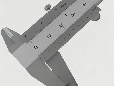 Vernier Caliper 3D model